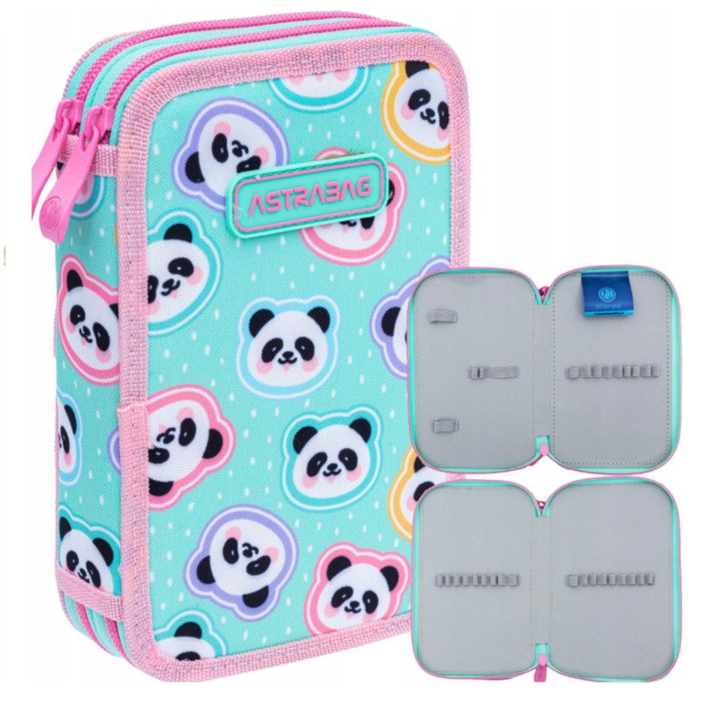 Dvojposchodový peračník AstraBAG MINTY PANDAS, AC2, 503025013