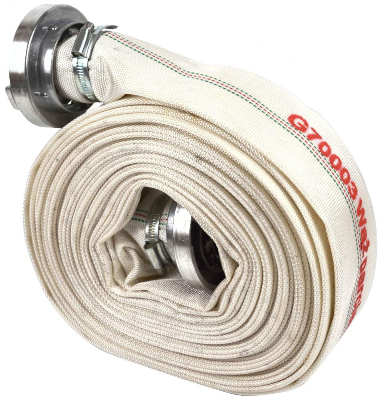 Hadica požiarnicka 2"/52 mm, 20 m, 8 barov s koncovkami, typ C, GEKO 1