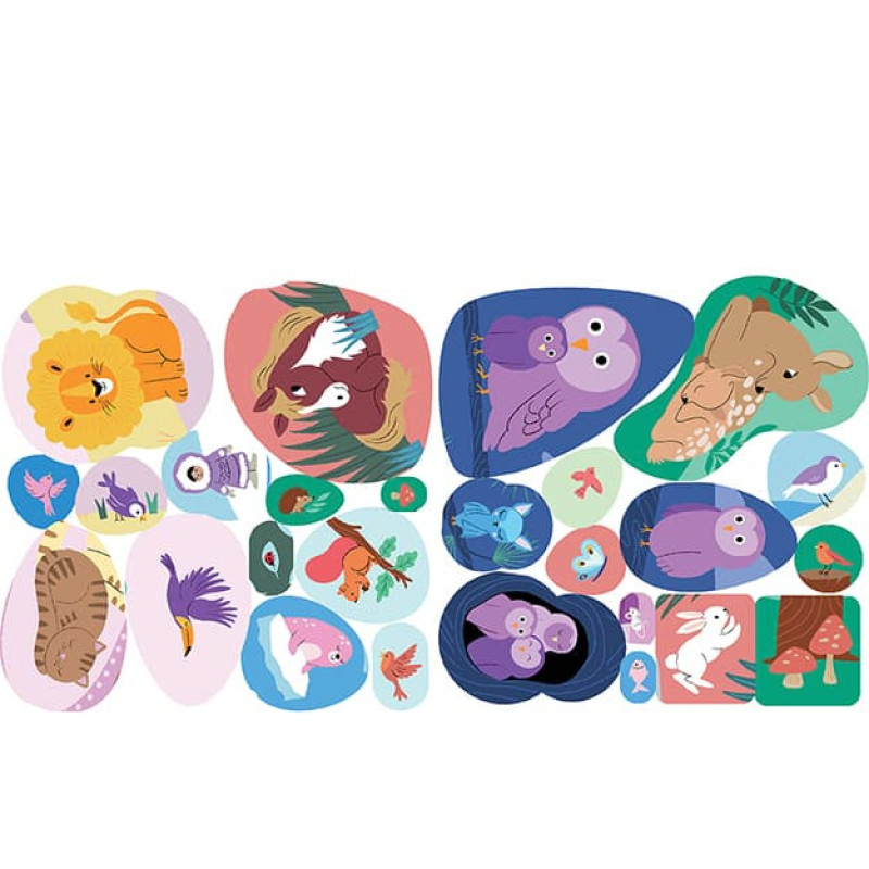 Samolepky pre najmenších Mláďatká 2