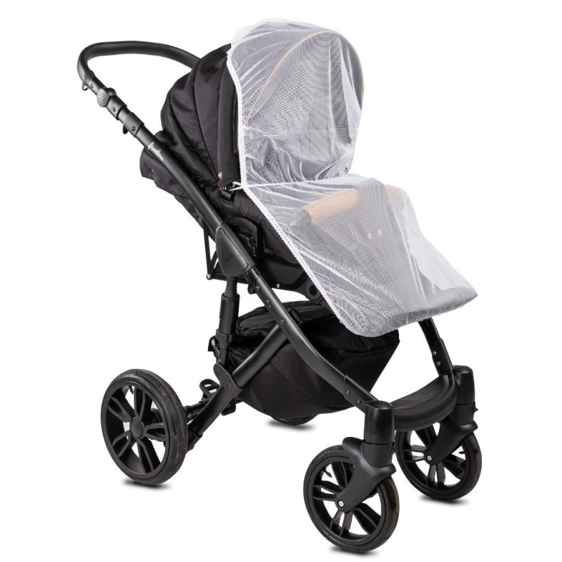 Moskytiéra na kočík biela 1