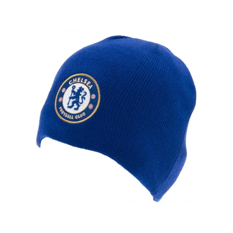 FOREVER COLLECTIBLES Štýlová zimná úpletová čiapka FC CHELSEA Beanie RY