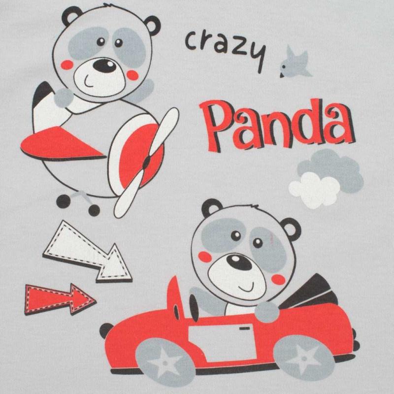 2-dielna súprava New Baby Crazy Panda 80 (9-12m)