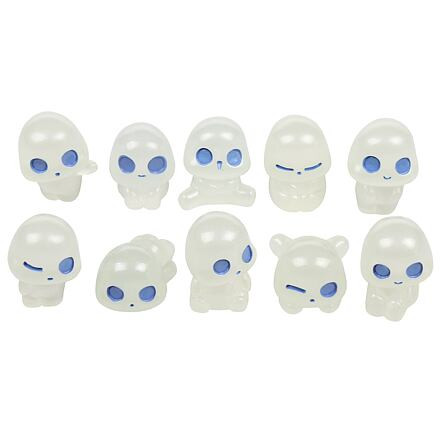 Merco Alien svetielkujúce ornamenty 10 ks modrá 1