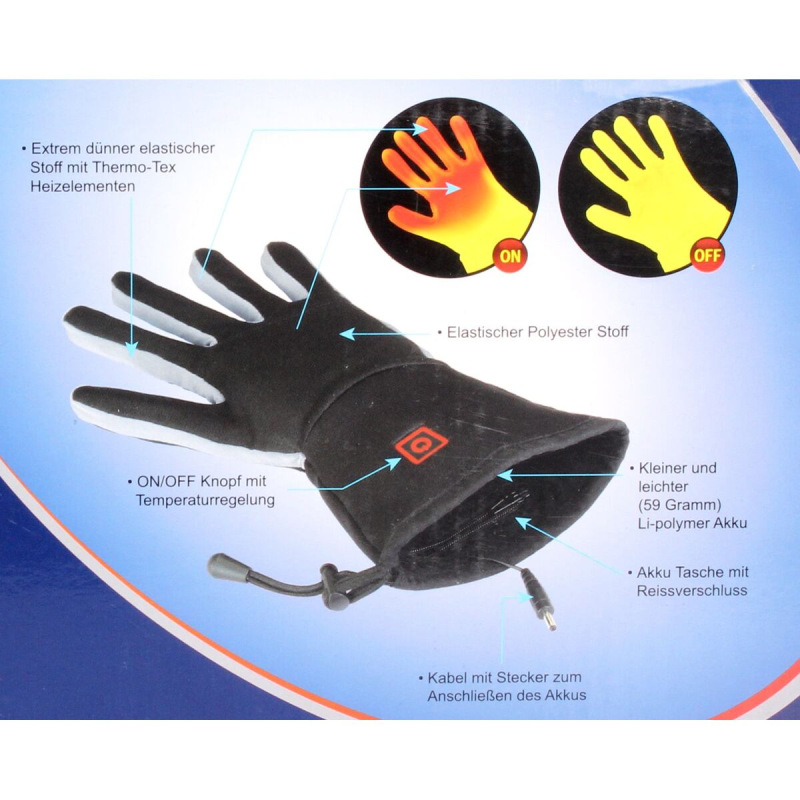 Thermo Gloves vyhrievané rukavice 5