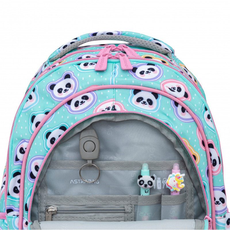 Školský batoh pre prvý stupeň AstraBAG MINTY PANDAS, AB330, 502025010 6
