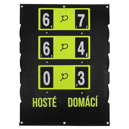 Scoreboard CZ tenisový ukazovateľ skóre 1