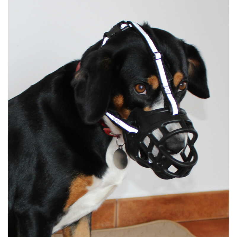 Muzzle náhubok pre psa čierna 2