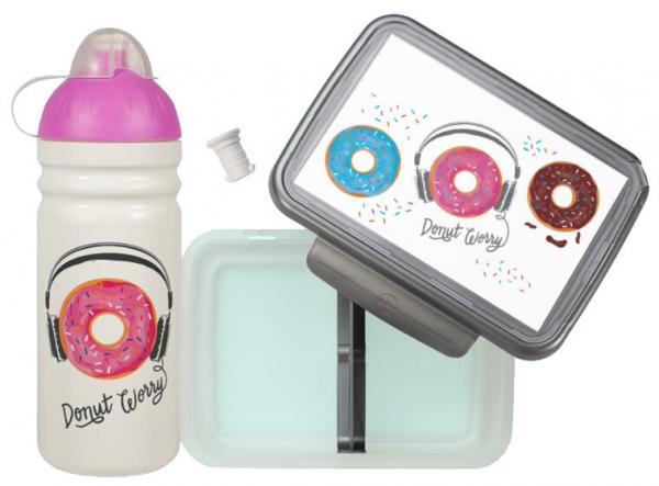 R&B Donuty fľaša a desiatový box 500ml
