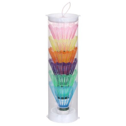 Color 6 badmintonové loptičky