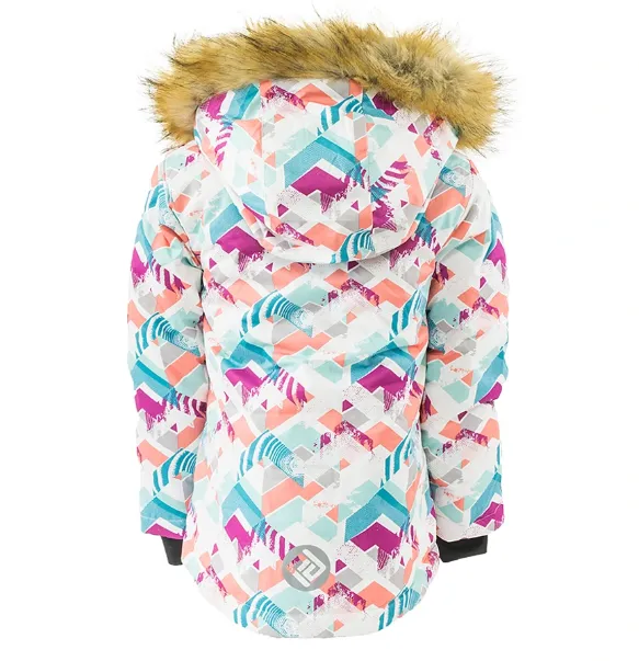 Zimná lyžiarska bunda pre dievčatá, Pidilidi, PD1098-03, ružová, veľ. 110