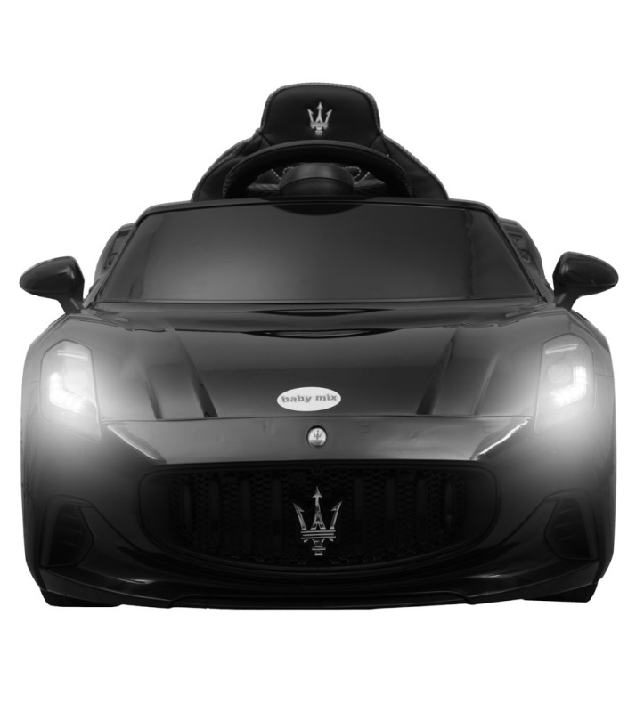 Elektrické autíčko Maserati GranTurismo Baby Mix čierne 1