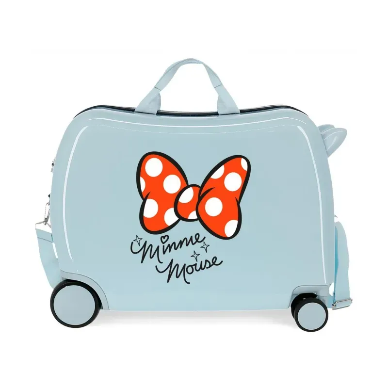 JOUMMA BAGS cestovný kufor na kolieskach / odrážadlo MINNIE MOUSE Good Vibes, 34L, 3399822