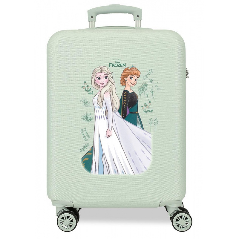 Detský cestovný kufor Disney Frozen Nature Mint, 55x38x20cm, 34L, 2311125