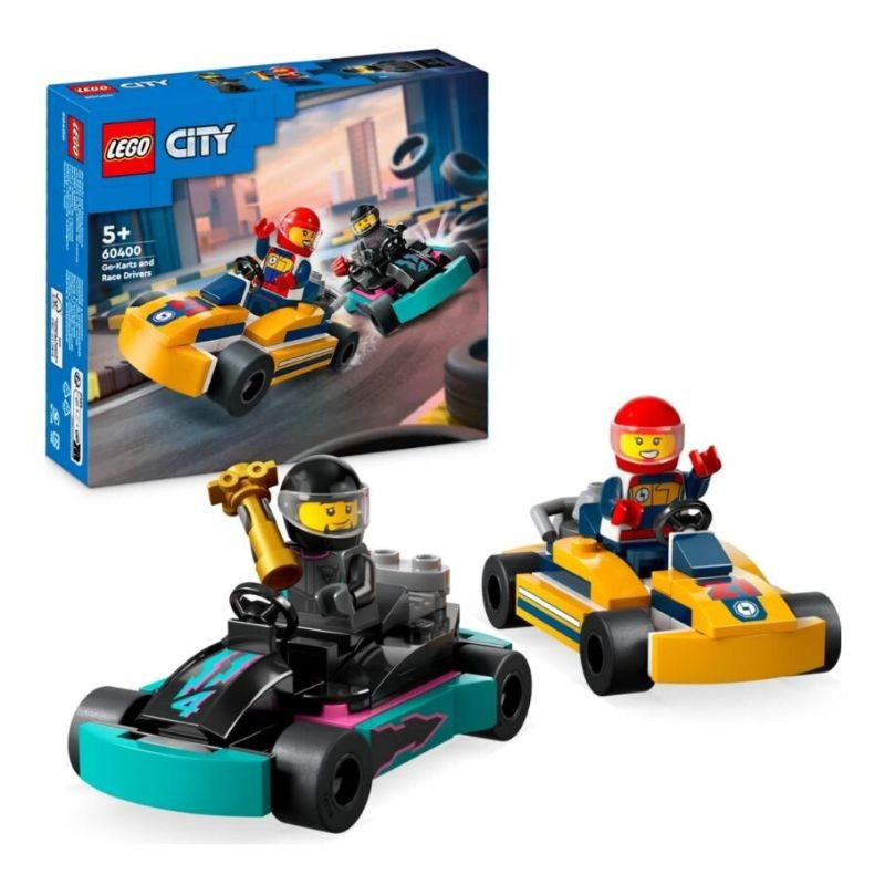 LEGO City Motokáry a pretekári