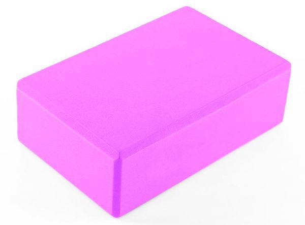 Kocka Yoga SEDCO EVA brick EM6001 23x14,5x7,5 cm ružová