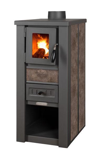 Kachle Pro LAVA Ceramic, mocca, 6,5 kW, 120 mm