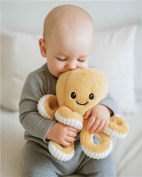 Plyšová hračka chobotnička Baby Mix 60cm 3