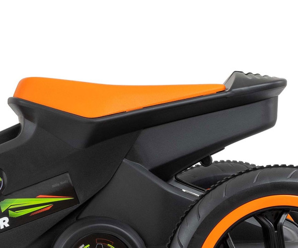 Detská šliapacia motokára Go-kart Milly Mally Rider oranžová 3