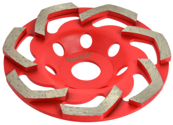 Brúsny diamantový kotúč 125 x 22 mm na kameň, L-SHAPE, GEKO 2