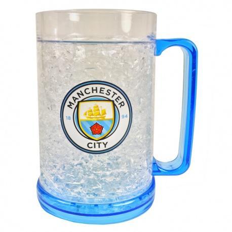 FOREVER COLLECTIBLES Pohár na pivo MANCHESTER CITY Freezer 400ml