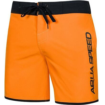 Aqua-Speed Evan pánske plavecké šortky oranžová veľ. XL