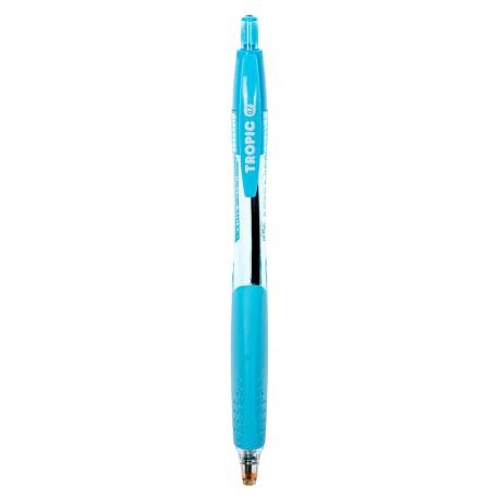ASTRA 5ks - ASTRAPEN TROPIC, Guľôčkové pero 0,7mm, modré, stojan, mix farieb, 201022021