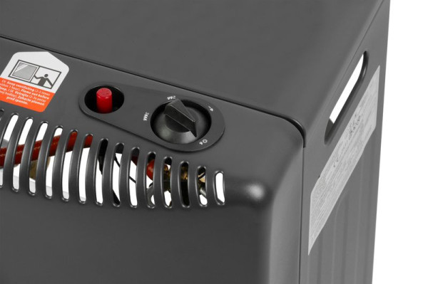 Ohrievač Strend Pro DA-201F 4,2kW, + plynová hadica a regulátor plynu, plynový, skladací 2