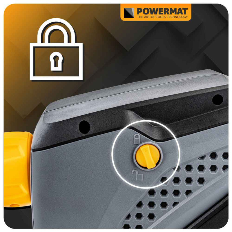 Samonavíjací závesný bubon s hadicou na vzduch, 6,5 x 10 mm, dĺžka 14 m, POWERMAT 3