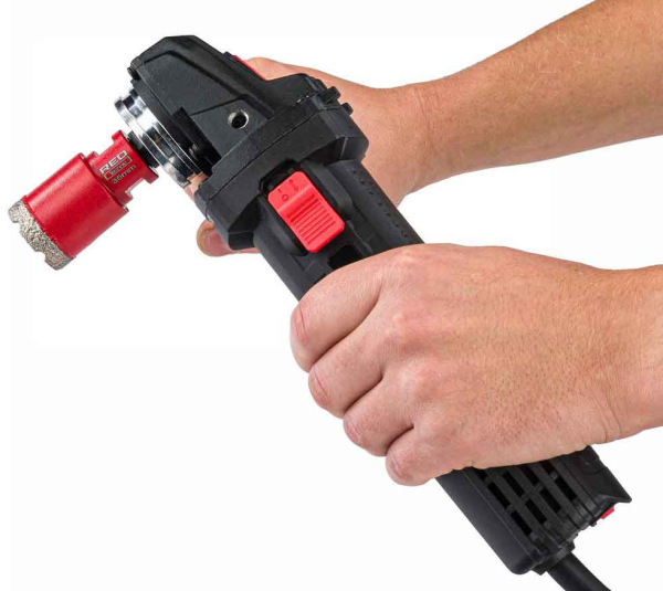 Sada diamantových koruniek, závit M14, rozmery 6, 8, 10, 35, 68 mm, RED TECHNIK 12