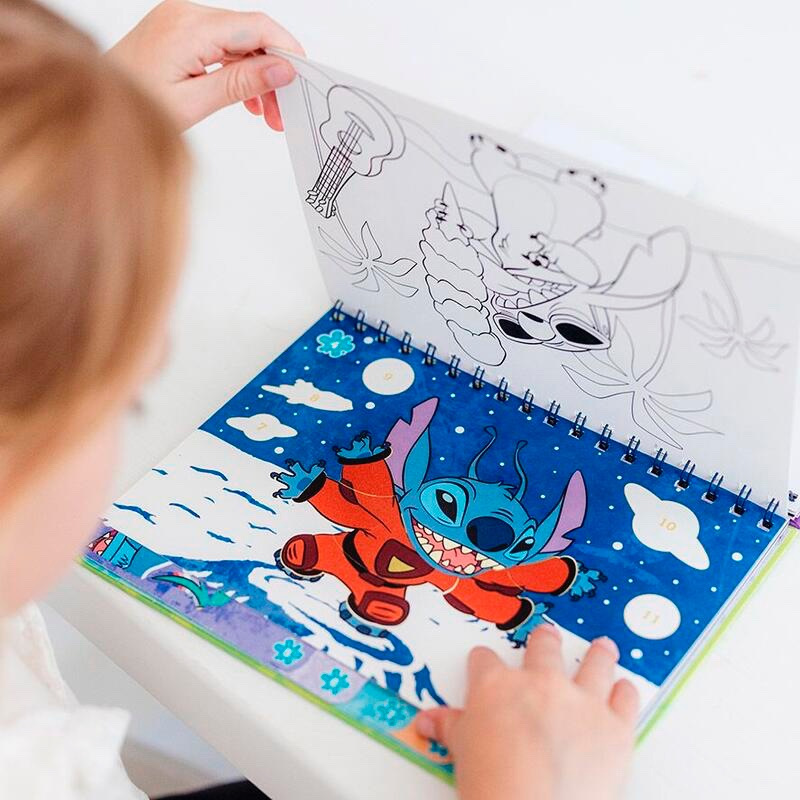 Stitch lepenie podľa číseľ 3