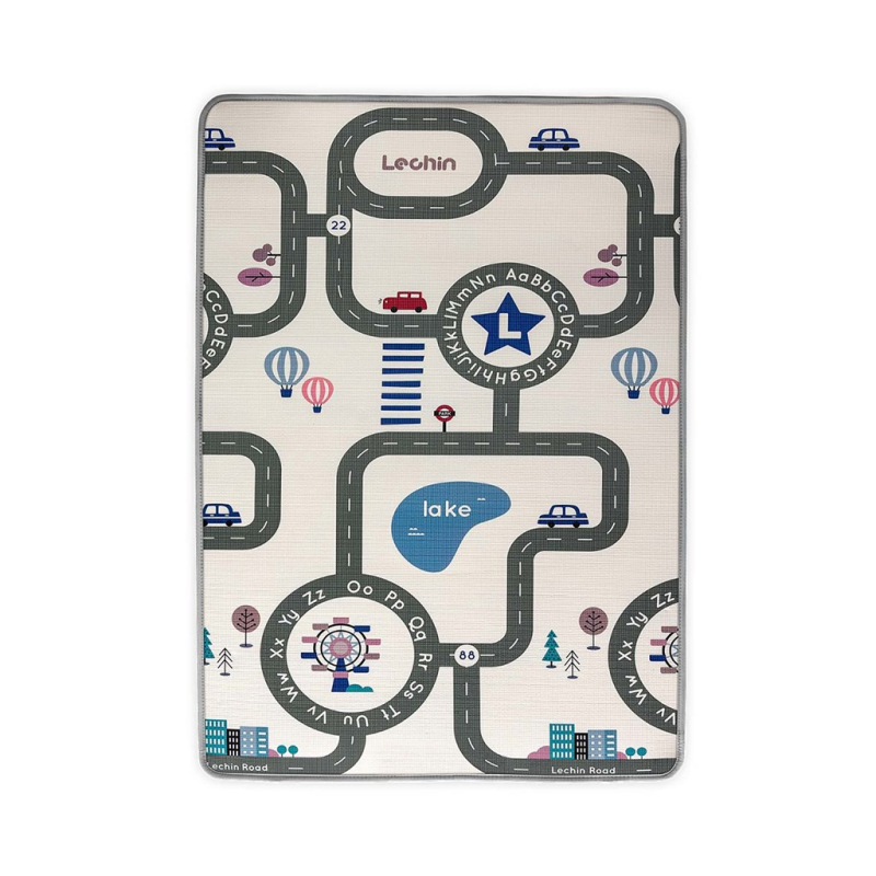 Obojstranná penová podložka Milly Mally Kinder City 178x120 cm 1