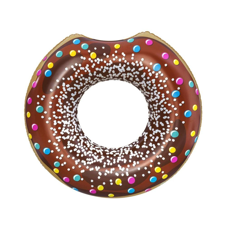 Detský veľký nafukovací kruh Bestway DONUT 107cm brown 1