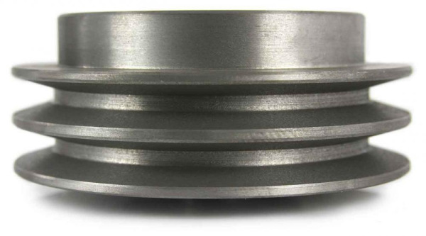 Odstredivá spojka pre motor, priemer 135 mm, hriadeľ 19 mm, 2 remenice, MAR-POL 3