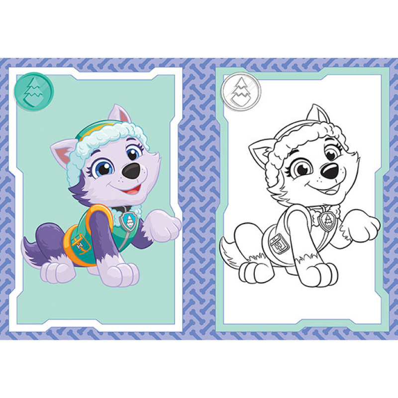 Maľovanky A5 Labková patrola Dievčatá 2