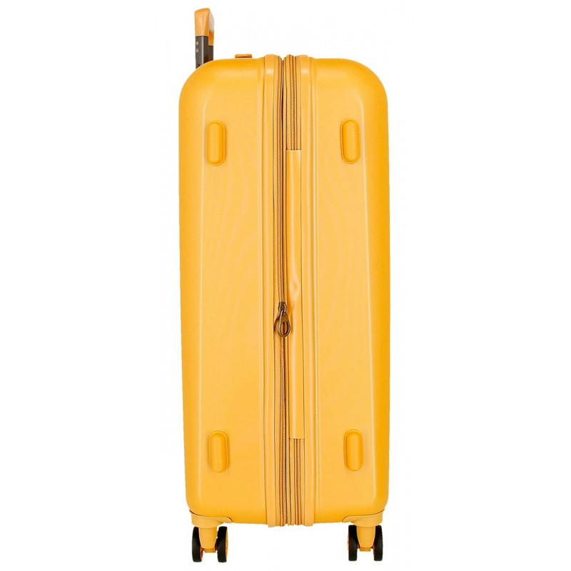 EL POTRO Vera Ochre, Sada luxusných ABS cestovných kufrov, 70/55cm, 5338924 3