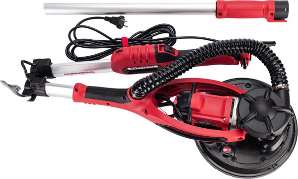 Brúska Worcraft DS09-215, 900W, 215 mm, na sadrokartón, s vakom, LED svetlo 8