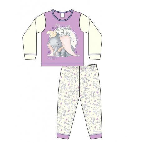 TDP Textiles Dievčenské bavlnené pyžamo DISNEY DUMBO Baby - 2 roky (92cm)