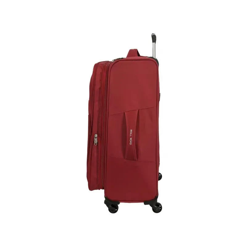 JOUMMA BAGS Sada textilných kufrov ROLL ROAD ROYCE Red / Červená, 55-66-76cm, 5019424