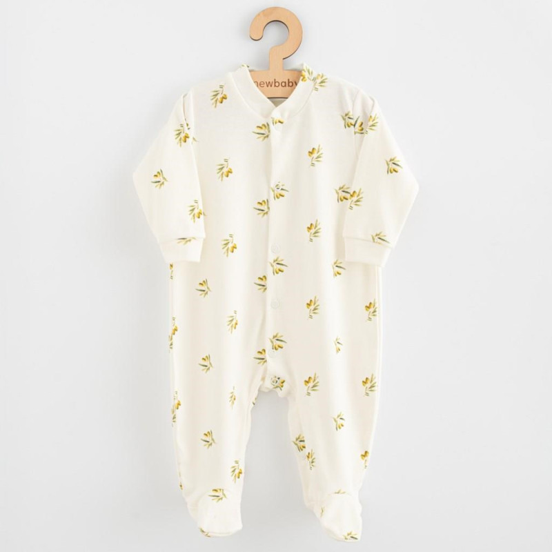 Dojčenský overal z organickej bavlny New Baby Olivy 68 (4-6m)