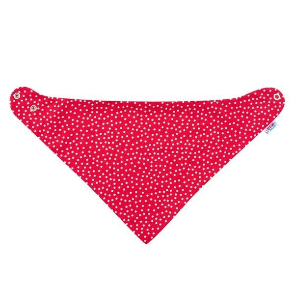 Dojčenská čiapočka s šatkou na krk New Baby Missy sivo-červená 80 (9-12m) 2