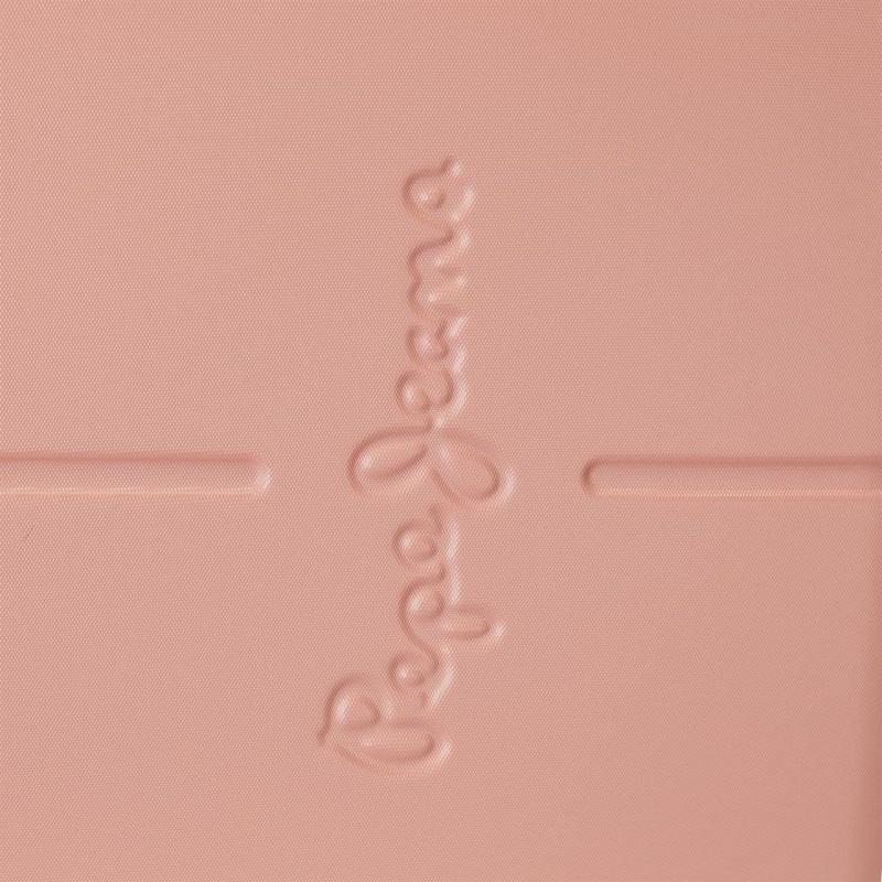 PEPE JEANS Highlight Rosa Claro, ABS Cestovný kufor, 55x40x20cm, 37L, 7688624 (small exp.) 7