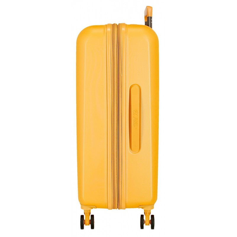 EL POTRO Vera Ochre, Sada luxusných ABS cestovných kufrov, 70/55cm, 5338924 1