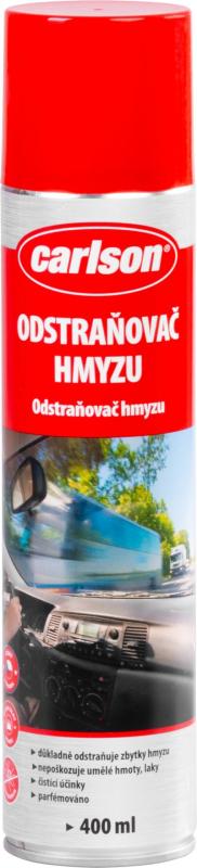 Odstraňovač hmyzu carlson, aerosól, na auto, 400 ml