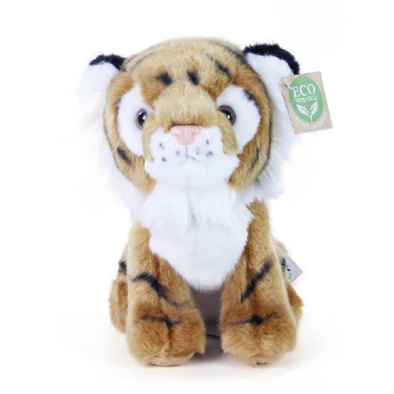 Plyšový tiger sediaci