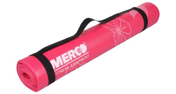 Merco Print PVC 4 Mat podložka na cvičenie ružová