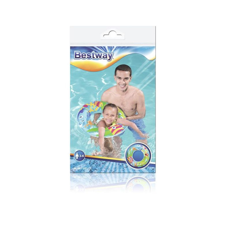 Kruh Bestway® 36013, detský, nafukovací, koleso do vody, 56 cm 5