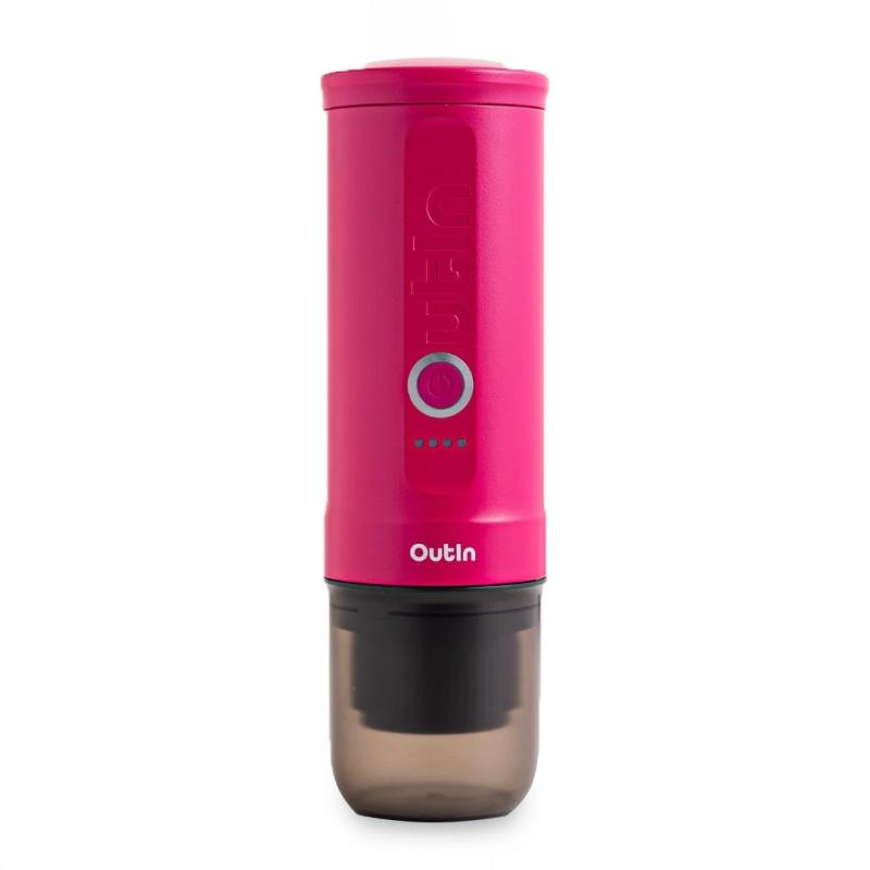 Outin Nano Portable Espresso Machine – Crimson Red