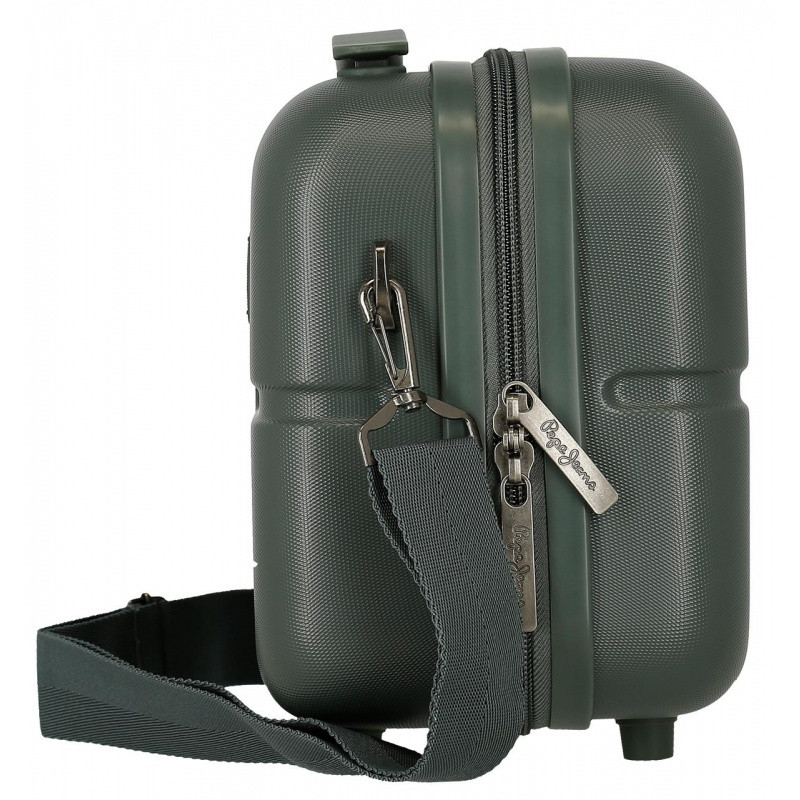 ABS Cestovný kozmetický kufrík PEPE JEANS ACCENT Verde, 21x29x15cm, 9L, 7693933 1