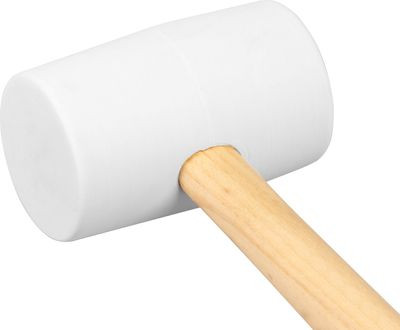 Kladivo Strend Pro HM221 680 g, gumené, WhiteHead, drevená rúčka,dĺžka násady 335mm 2