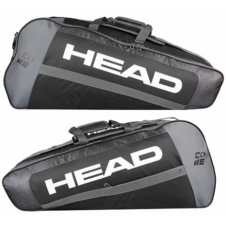 Head Core 9R Supercombi 2021 taška na rakety čierna-biela 60 l 1